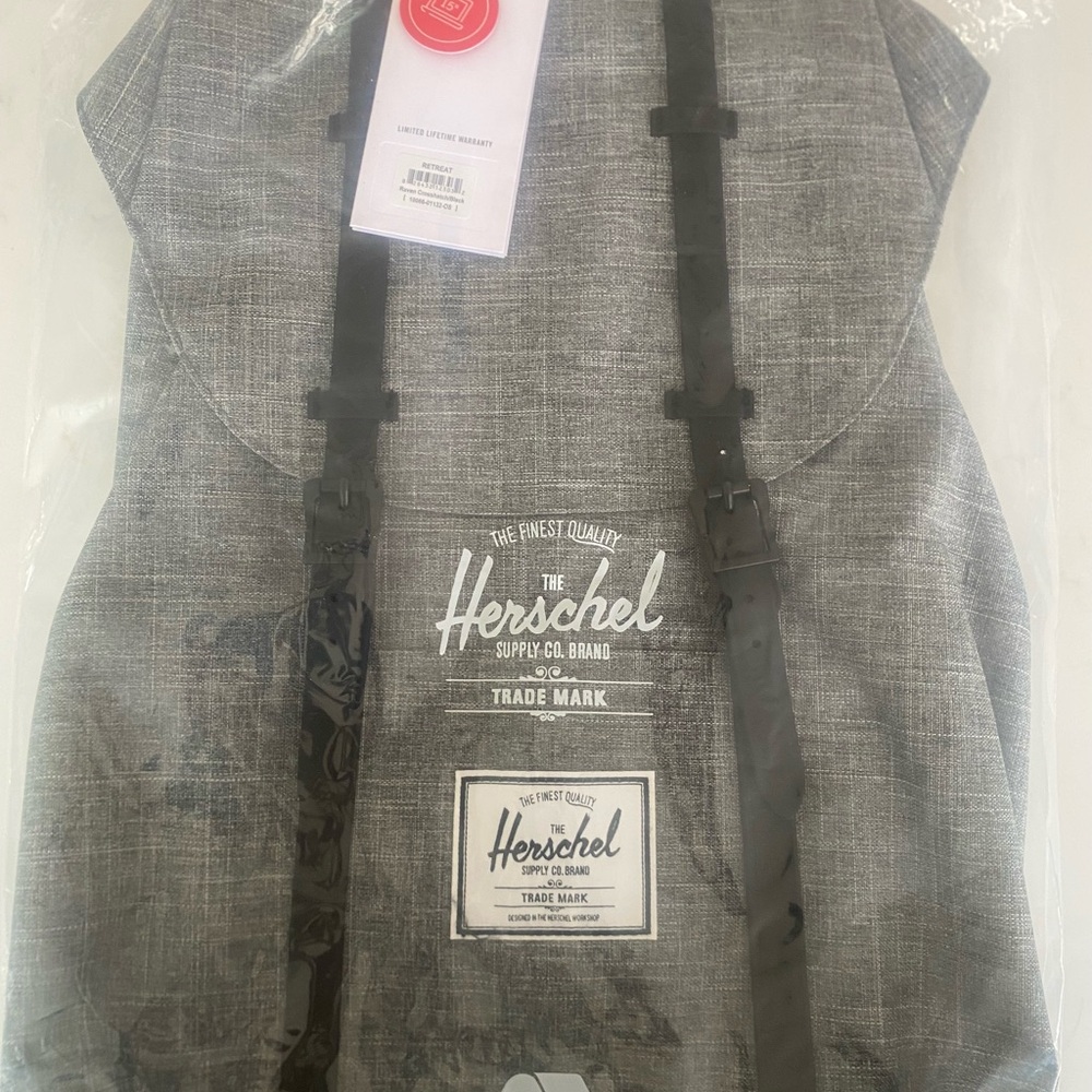 Herschel Supply Company Gray Backpack Minimalist Design - Picture 15 of 15